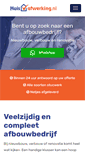 Mobile Screenshot of huisafwerking.nl